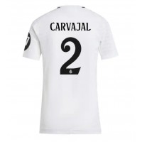 Maglie da calcio Real Madrid Daniel Carvajal #2 Prima Maglia Femminile 2024-25 Manica Corta